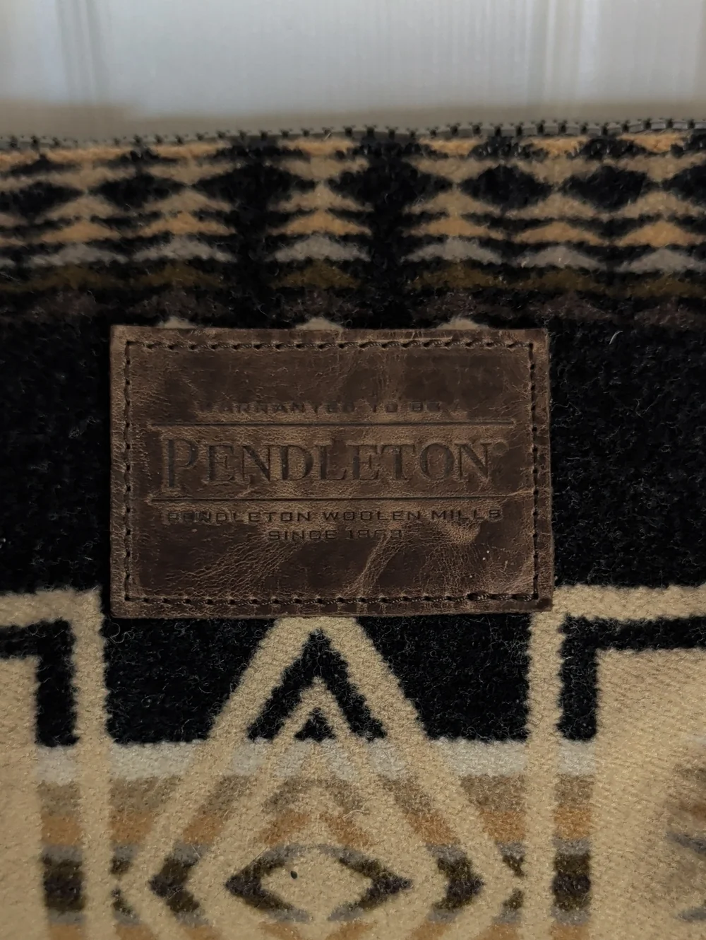 Pendleton Aztec Print Crossbody Wool Bag